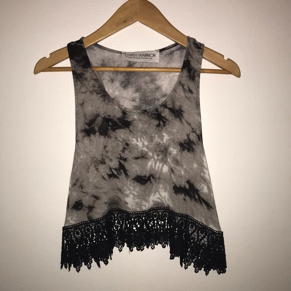 Tie dye crop top